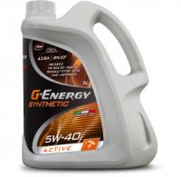 Моторное масло G-Energy Synthetic Active 5W-40 5л