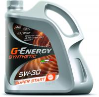 Моторное масло G-Energy Synthetic Super Start 5W-30 4л